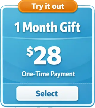 1 Month Gift Card 1