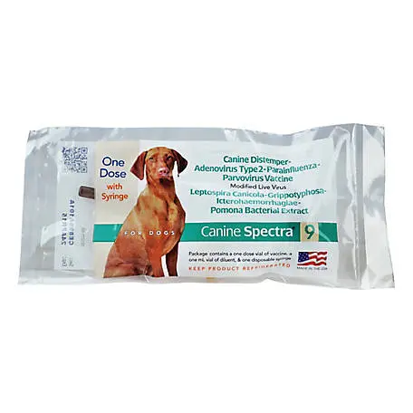 Canine Spectra 9 In 1 Puppy Shot 1