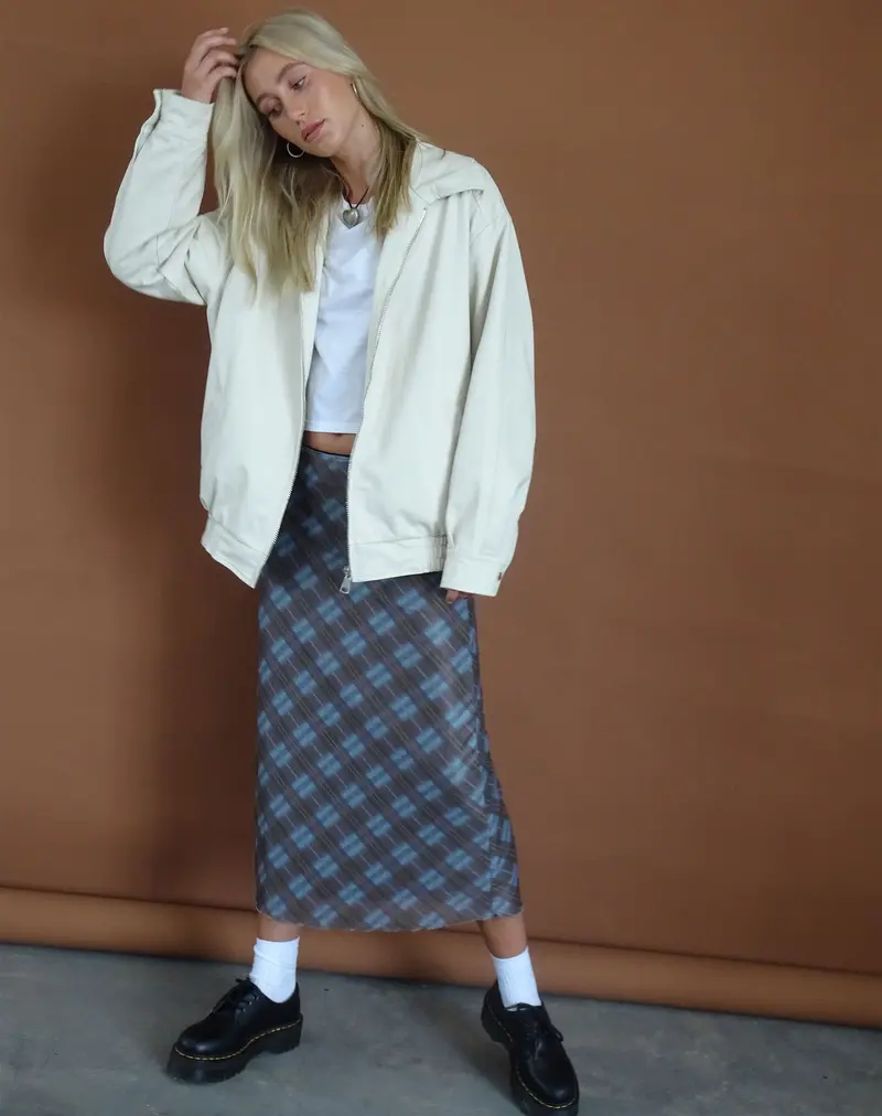 Cavita Jacket In Pu Cream 1