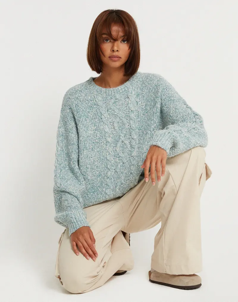 Chalih Jumper In Duck Green 1