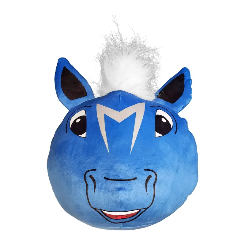 Dallas Mavericks Champ Mascot Cloud Pillow 1