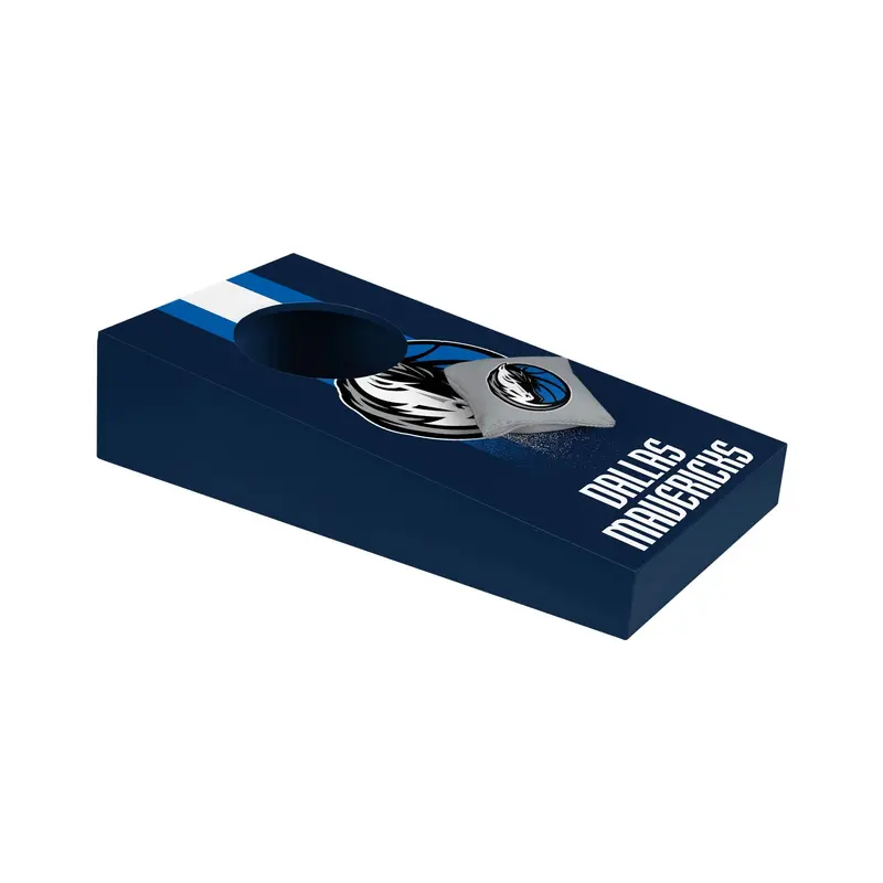 Dallas Mavericks Forever Collectibles Horsehead Tabletop Cornhole Game 1