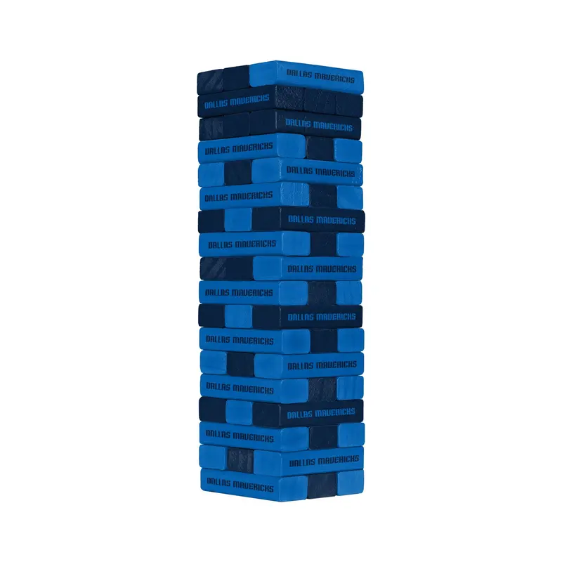 Dallas Mavericks Forever Collectibles Jenga Block Game 1
