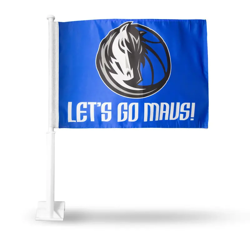 Dallas Mavericks "Go Mavs" Carflag 1