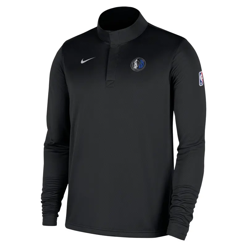 Dallas Mavericks Nike Dri-Fit Black Quarter Zip 1
