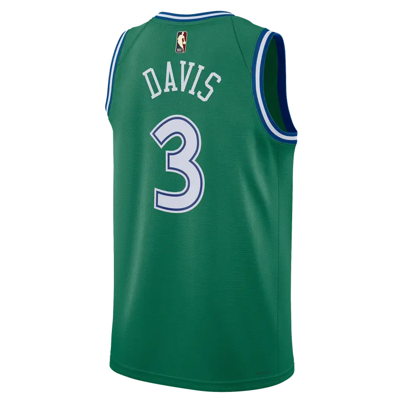 Dallas Mavericks Nike Hardwood Classic Davis Swingman Jersey 1