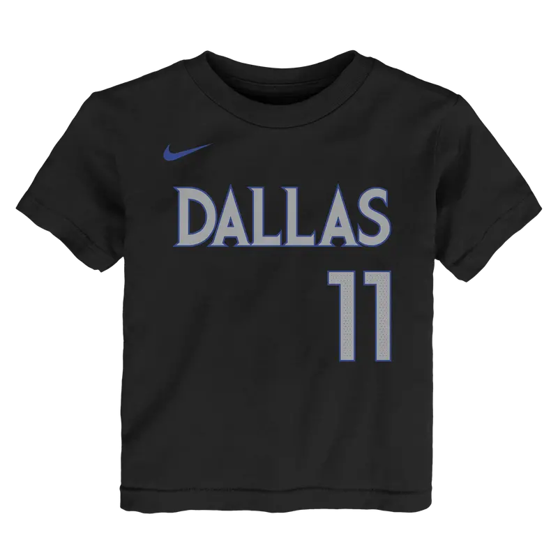 Dallas Mavericks Nike Outerstuff 2025-26 City Edition Toddler Kyrie Irving Name & Number Tee 1