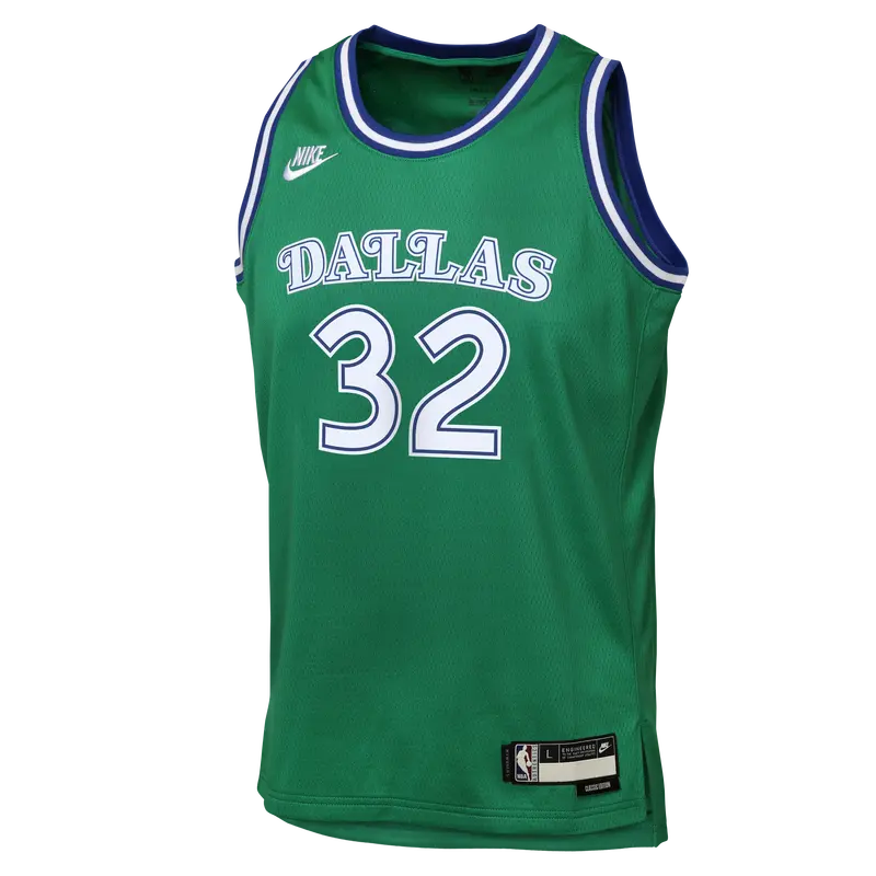 Dallas Mavericks Nike Outerstuff Hardwood Classic Kids Cooper Flagg Swingman Jersey 1