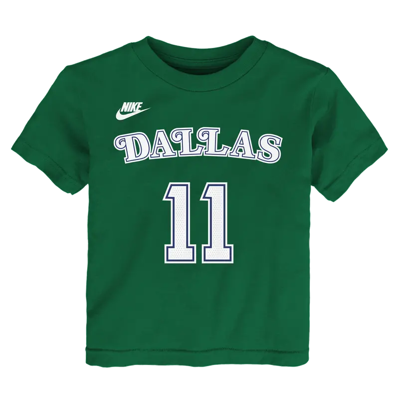 Dallas Mavericks Nike Outerstuff Hardwood Classic Toddler Kyrie Irving Name & Number Tee 1