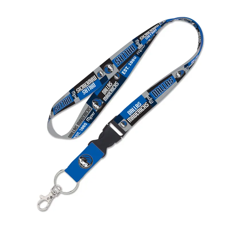 Dallas Mavericks Wincraft Color-Blocked Lanyard 1