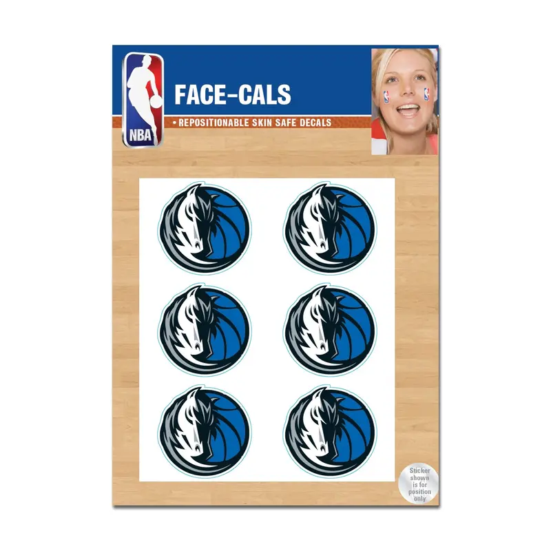 Dallas Mavericks Wincraft Horsehead Face-Cal Decal 1
