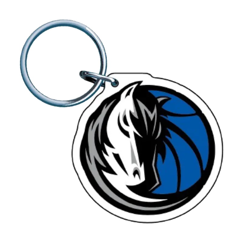 Dallas Mavericks Wincraft Horsehead Logo Keychain 1