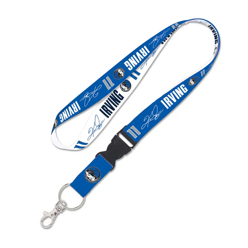 Dallas Mavericks Wincraft Kyrie Irving Two Tone Lanyard 1