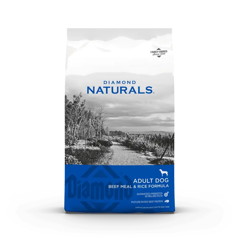 Diamond Naturals Adult Dog Beef And Rice 40Lb 1