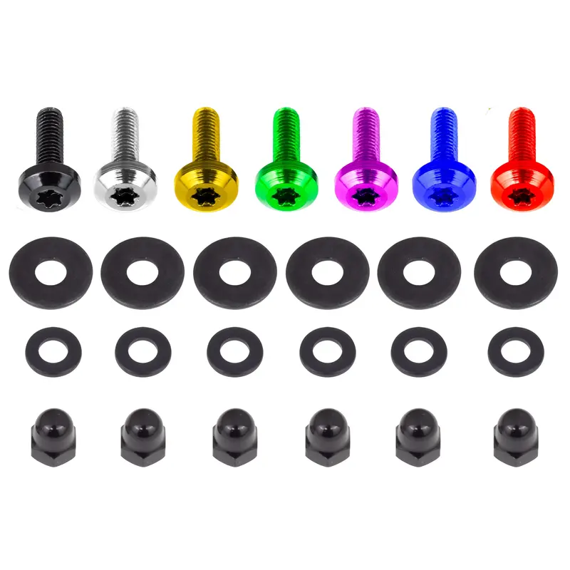 Eagle Lights Aluminum T25 Windshield Bolts For Harley & Memphis Shades Road Warrior® Fairing 1