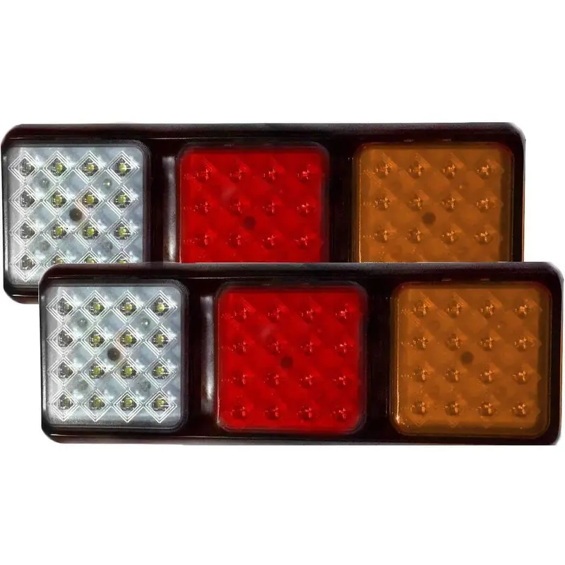 Eagle Lights Compact Ecomony Rubbolite 8002 Led Pair 12V/24V Left & Right Lights 1