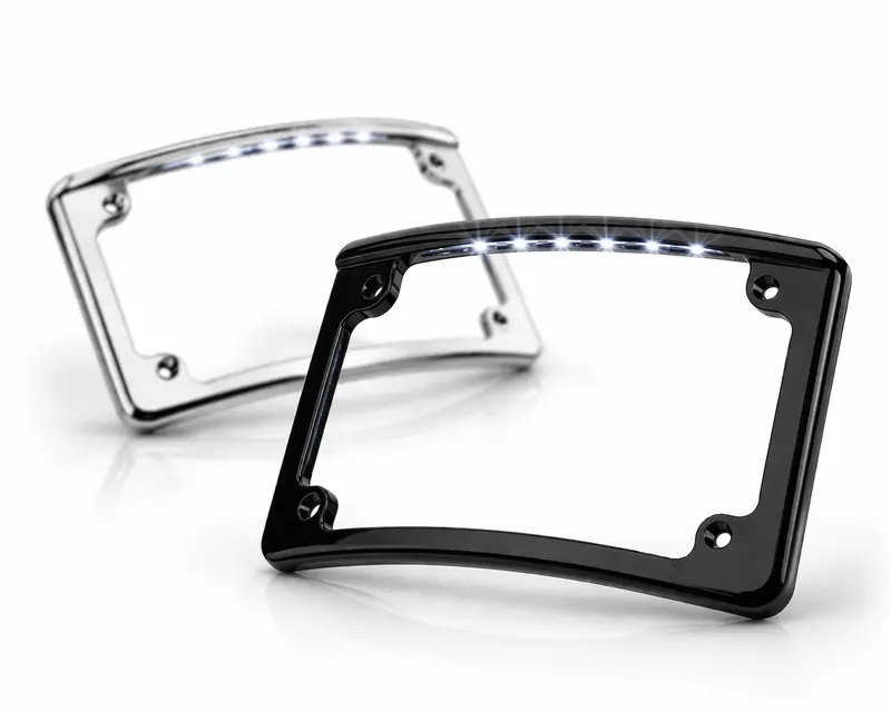 Eagle Lights Curved Led License Plate With Light For 2006 - 2025 Harley-Davidson® Motorcycles 1