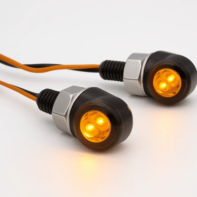 Eagle Lights Generation Ii Mini Bullet Amber Led Turn Signal Lights 1