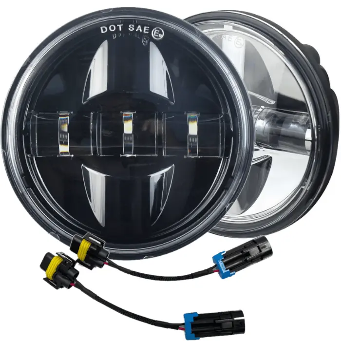 Eagle Lights Generation Iii 4.5 Led Spot / Passing Lights For Indian Roadmaster 1