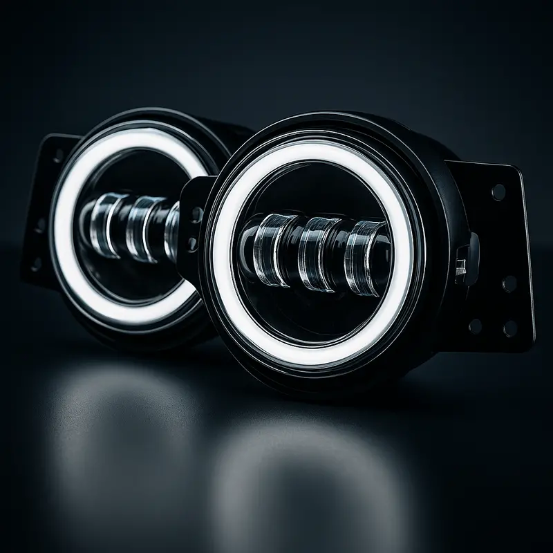 Eagle Lights Led Fog Lights With Turn Signals Kit For 2018 - Current Jeep Wrangler Jl 1