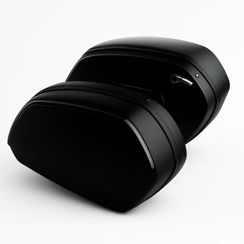 Eagle Lights Midnight Edition Saddlebags For 2022 - 2025 Low Rider S - Easy Bolt On Installation 2