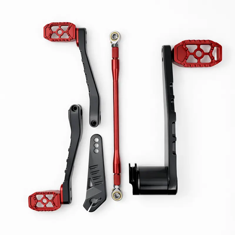 Eagle Lights Redline Mx Heel Toe Shifter & Brake Pedal Kit For 2014 - 2026 Harley-Davidson® Touring Models 3