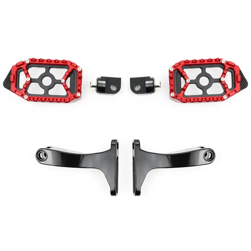 Eagle Lights Redline Mx Passenger Floorboards For 1993 - 2026 Harley-Davidson® Touring Models 3