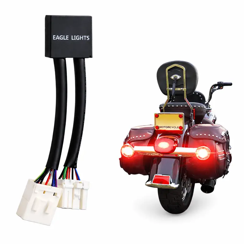 Eagle Lights Run / Brake / Turn Module With Brake Burst Strobing Rear Brake Lights For Harley-Davidson® Motorcycles 1