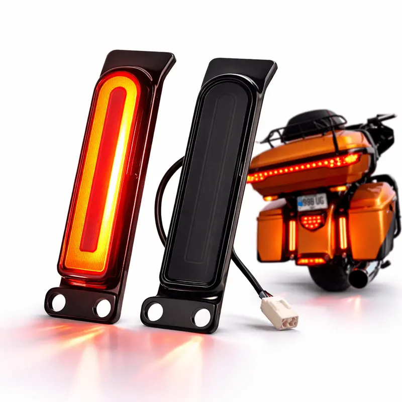 Eagle Lights Saddlebag Halos Running, Brake And Turn Filler Lights For Harley-Davidson® Motorcycles 1