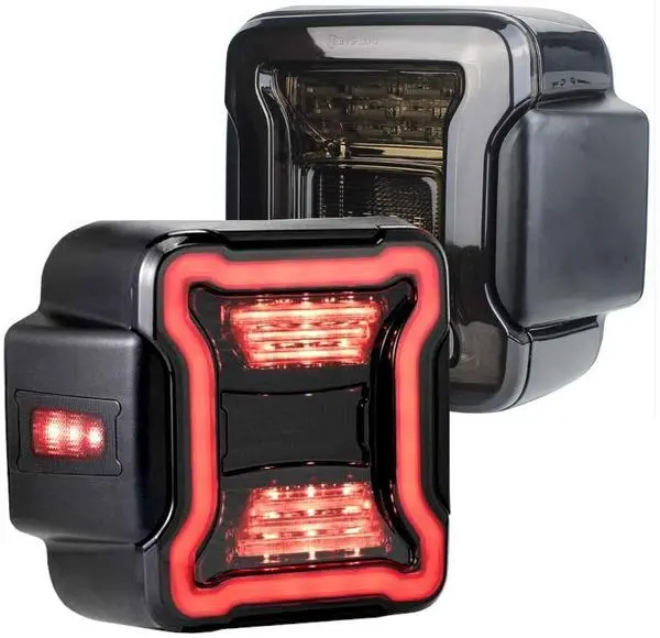 Eagle Lights Smoked Led Tail Light Kit For 2018 - Current Jeep Wrangler Jl 1