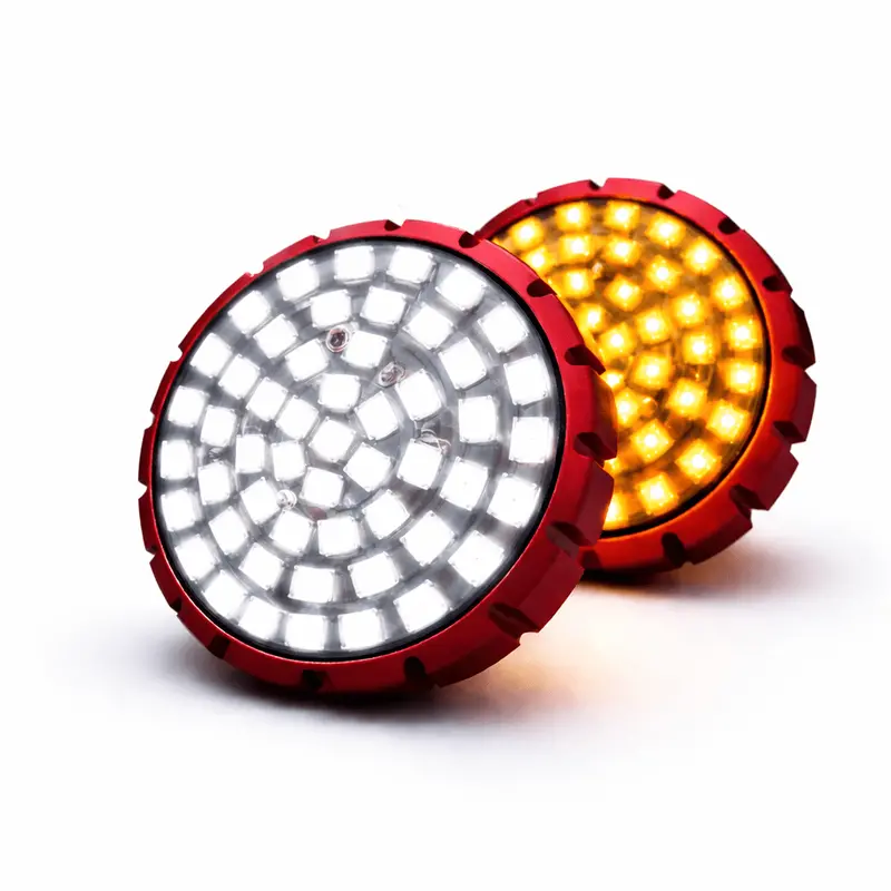 Eagle Lights Sunflare 2"  Switchback Front Led Turn Signals For Harley-Davidson® And Yamaha Models 1