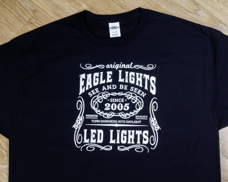 Eagle Lights T-Shirt With Lynchburg Graphic 1