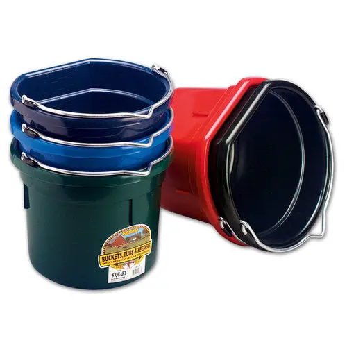 Flat Back Bucket 20Qt/ 5 Gal 1