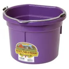 Flat Back Bucket 20Qt/ 5 Gal 6