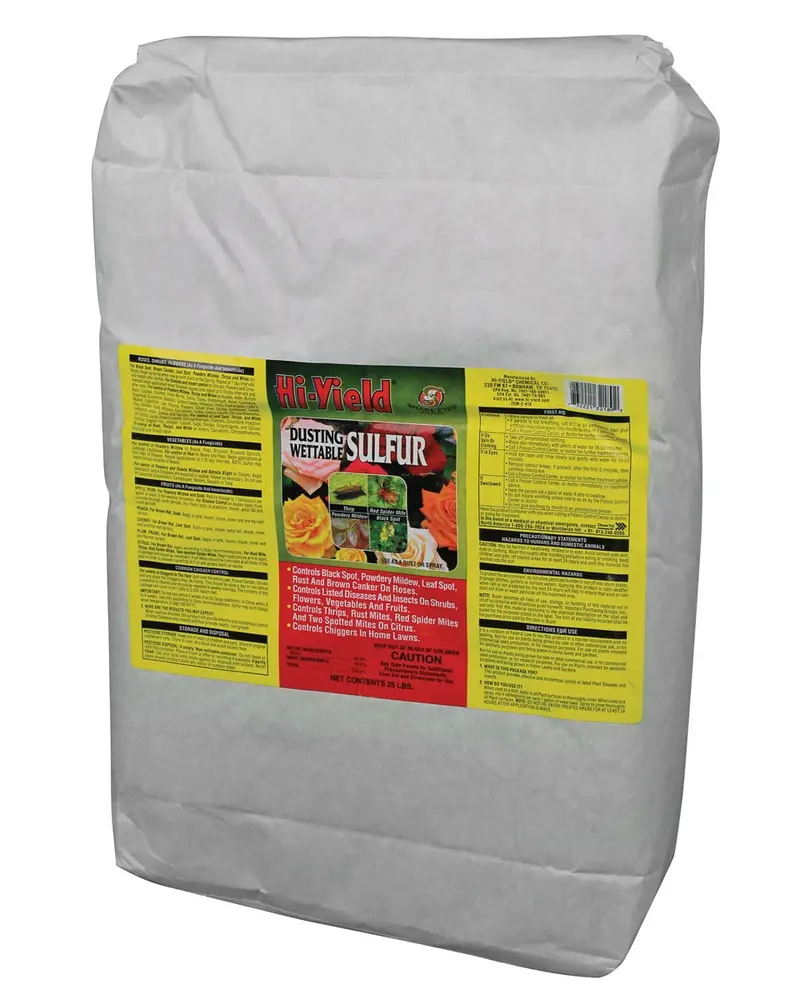 Hi Yield Sulfur 25Lb 1