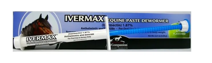 Ivermectin Equine Paste Wormer 2