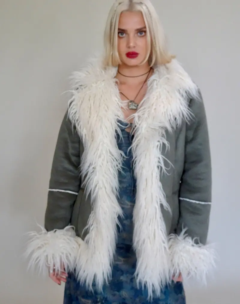 Limin Coat In Forest Green 1