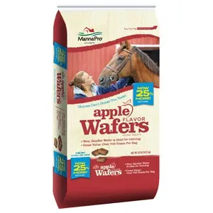 Manna Pro Apple Wafers 20 Lb Horse Treats 1