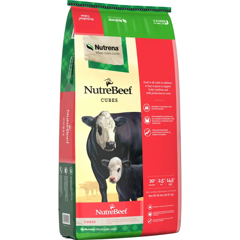 Nutrena Nutrebeef Cattle Cubes 20% 1