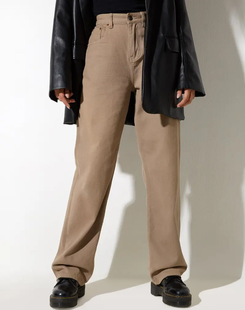 Parallel Jeans In Burnt Olive 1