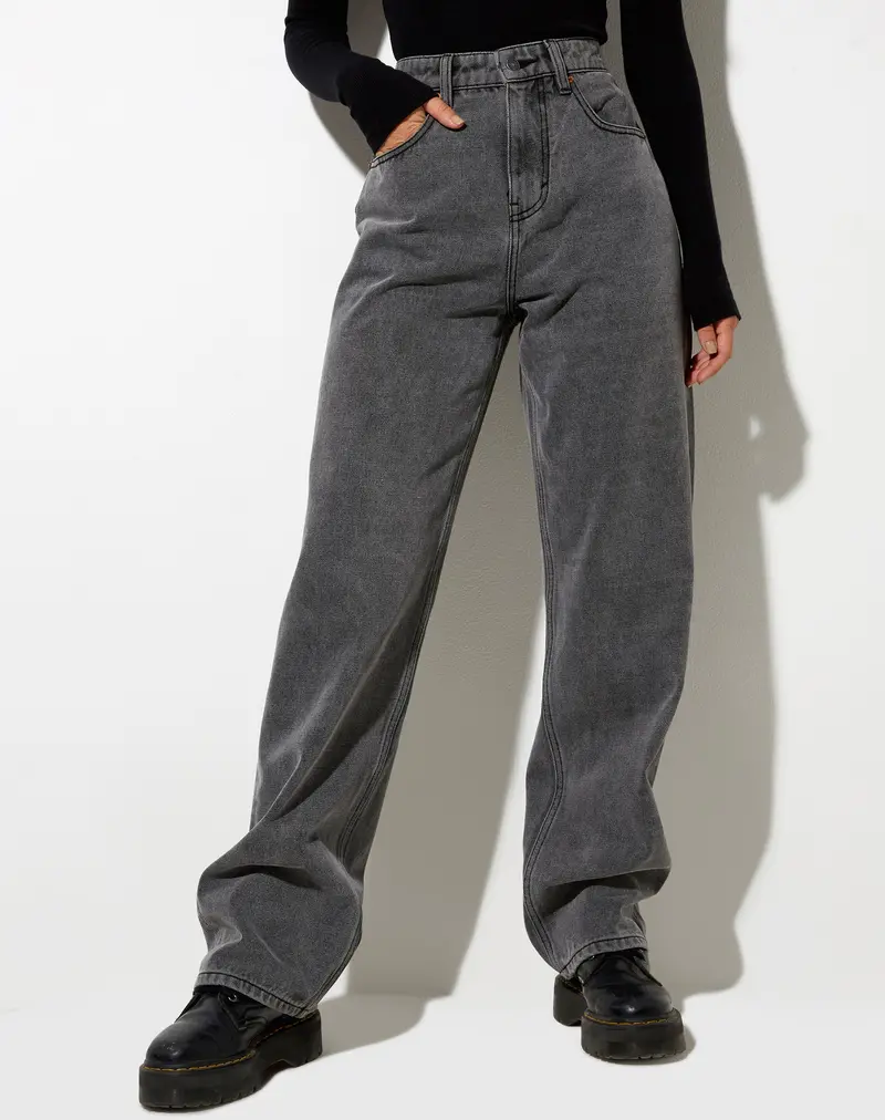 Parallel Jeans In Smoke Grey 1