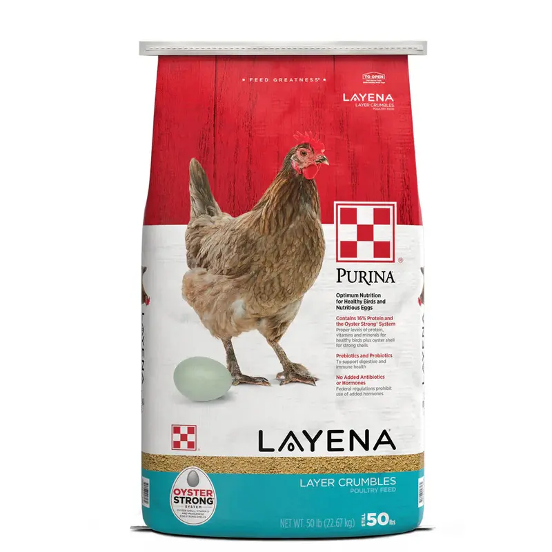 Purina Layena Crumbles 50Lb 1