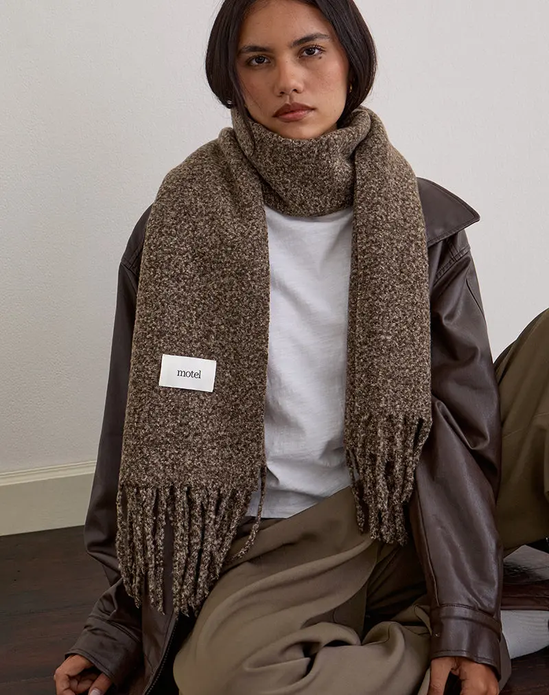 Rajuta Scarf In Brown 1