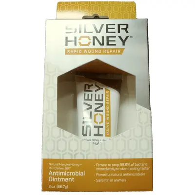 Silver Honey Ointment 2Oz 1