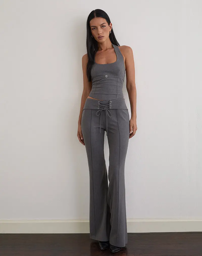 Zallen Trouser In Tailoring Charcoal 1
