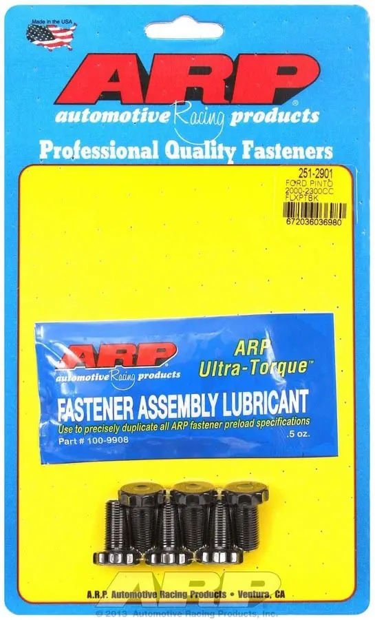 Arp 251-2901 Flexplate Bolt Kit For Ford Pinto 2000Cc/2300Cc Engines 1