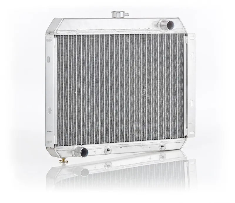 Be Cool 63295 Polished Downflow Radiator – Fits 1965–1970 Chevrolet Full-Size Cars (Auto Trans) 1