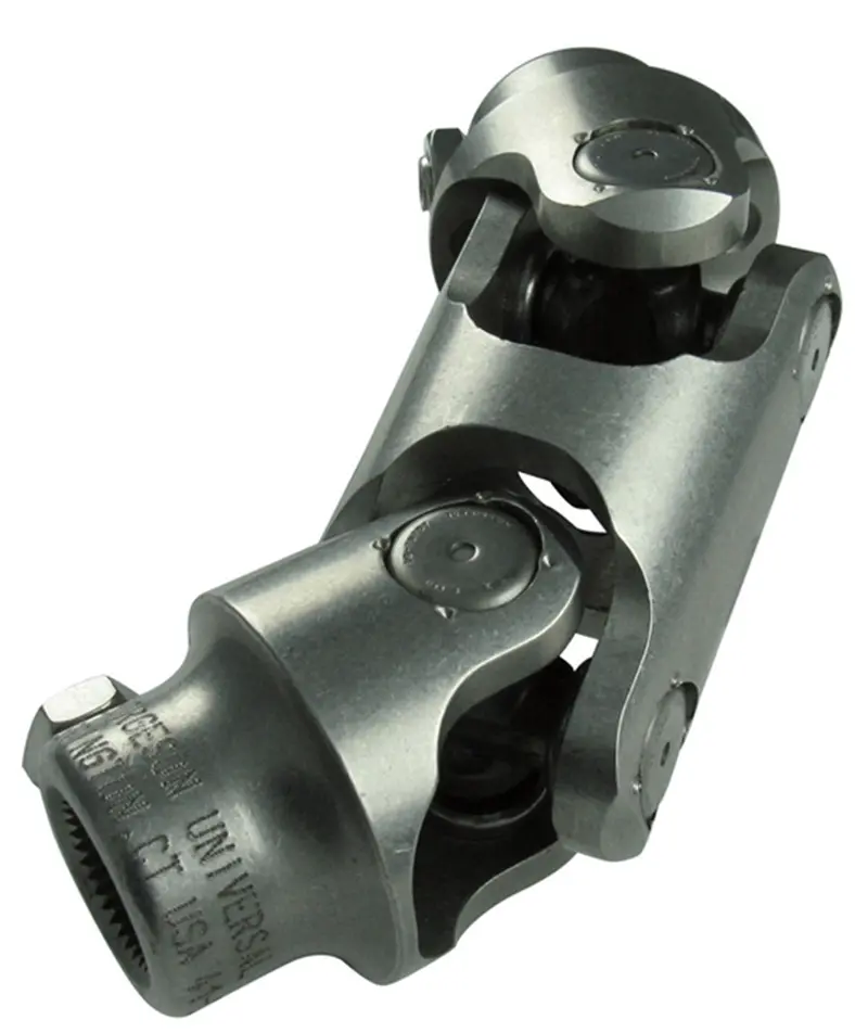 Borgeson 134664 Double Stainless Steel Steering U-Joint – 17Mm Dd To 3/4" Smooth Bore 1