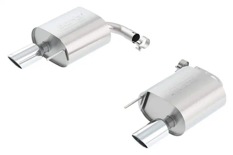Borla S-Type Axle-Back Exhaust System – Stainless Steel, Aggressive Tone, Bolt-On Installation 1