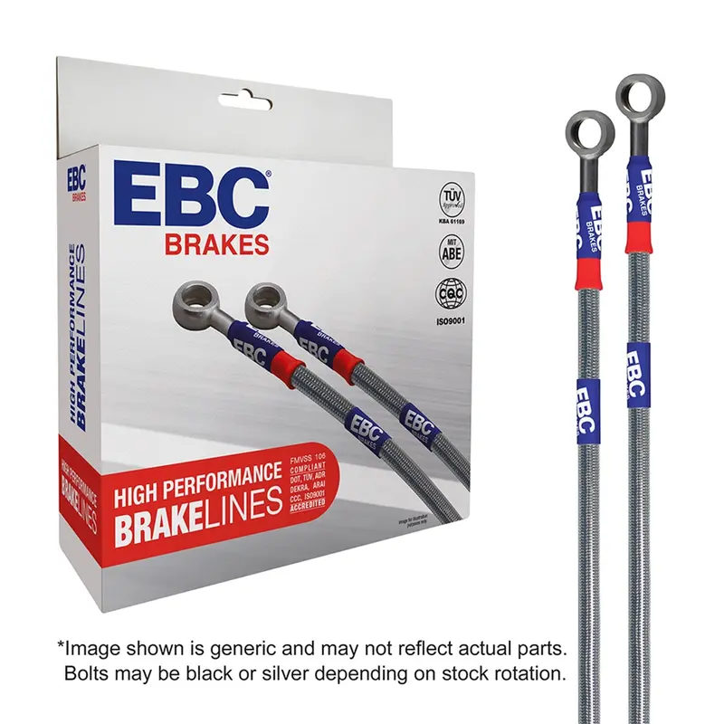 Ebc Bla7094-2L Stainless Steel Braided Brake Line Kit 1